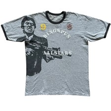 Ringspun Allstars Scarface T Shirt Large Al Pacino Movie Promo Vintage Y2K Rare