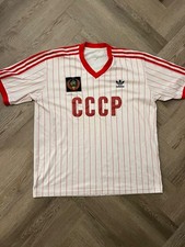 2004 Retro Soviet Union Adidas Jersey Size Large