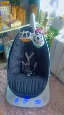 4moms Mamaroo Newborn Insert Black Fabric Excellent Condition ,baby is Over Now