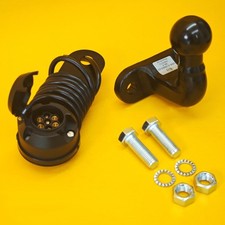 ALKO Towball +  Socket Assembly 12N 7 Pin High Reach Tow Ball for AL-KO Caravan