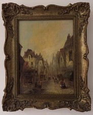 Antique oil painting