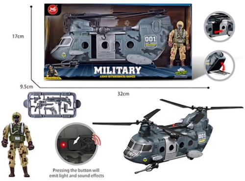 Soldier force military - soldier, playset