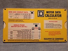 Vintage Square D Company Motor