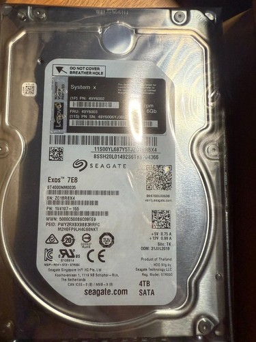 Seagate exos 7e8 - exos,