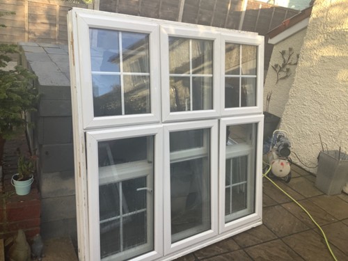 Large upvc double glazed - upvc,