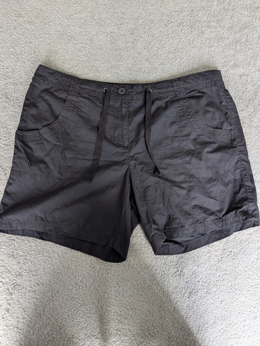 Women black shorts front - tu,