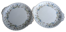 Royal Albert Bone China Brigadoon Pattern Cake Plates x 2