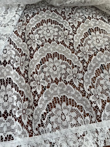 New very large - white, lace