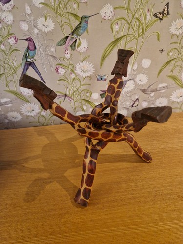 African wooden carved - african,