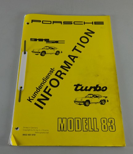 Workshop manual porsche - porsche, 911