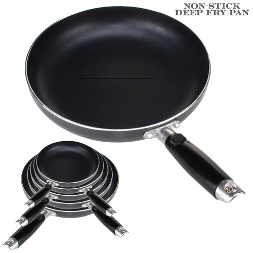 Non stick deep frying - frying, pan