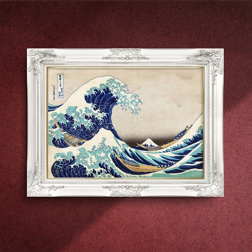The great wave off - great, kanagawa