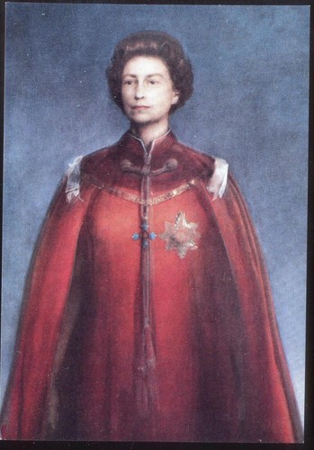 Modern royalty postcard - royalty, postcard: