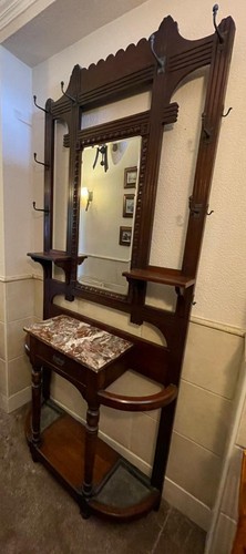 Antique mahogany hall - antique,