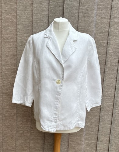 Linen smart blazer jacket - smart,
