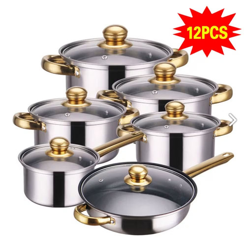 Stainless steel cookware - steel,