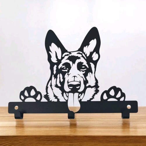 German shepherd dog - german, lead