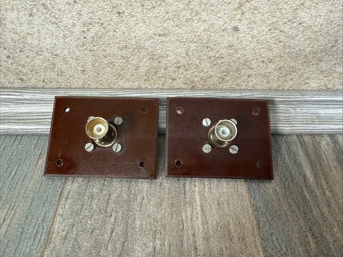 Vintage coaxial aerial - x2,