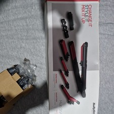 Babyliss -2800DU Ceramic Barrel Hair Straighteners -Black & Red -See Description