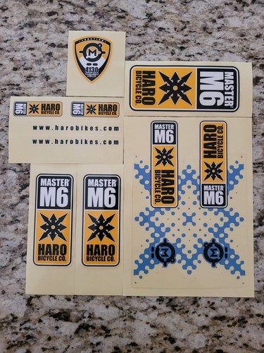 Haro bikes master decal kit - bikes,