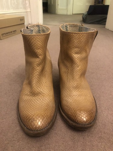 Leather bunker boots size - bunker,