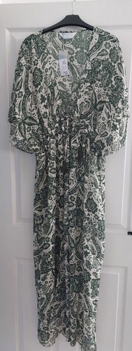 Womens green kaftan - womens,
