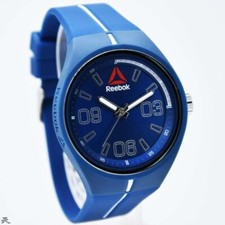 Reebok Men's Blue Silver Watch