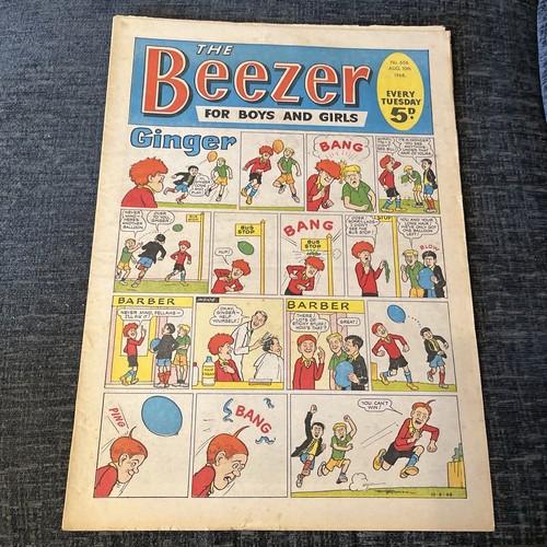 Beezer comic 656 10 - comic,