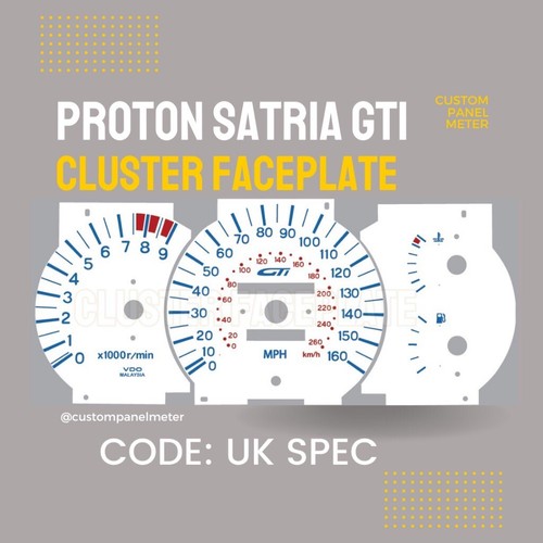 Gauge face overlay for - for, proton