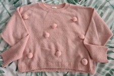 Girls Next Pom Pom Jumper Age 8