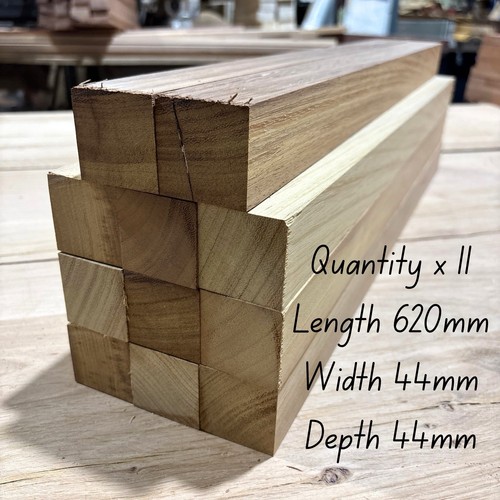 Planed iroko hardwood offcuts - planed,