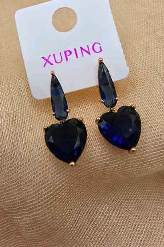 18k rose gold - , blue