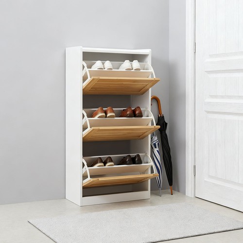 Wooden shoe cabinet - shoe, bamboo