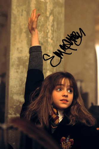 Emma watson signed autograph - watson,