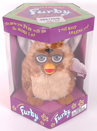 Vintage giraffe furby 1998 - vintage,
