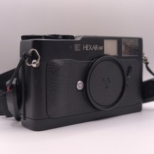 Konica HEXAR RF Black  Rangefinder 35mm Film Camera Body UK Sale!
