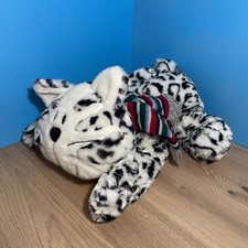 Tesco 2003 Chilly & Friends Cat Christmas Scarf Large Soft Plush Toy 15”