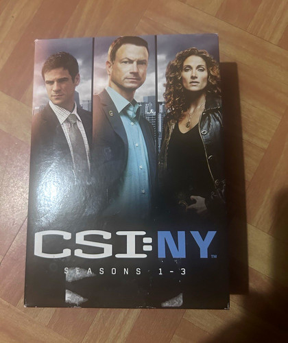 Csi seasons 3 - dvd, box