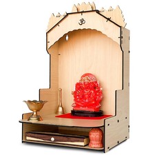 Temple Wooden Pooja Mandir for