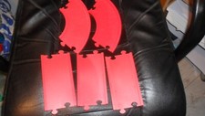 5 pieces  ELC  Happyland  spare  road  track RARE RED see photos