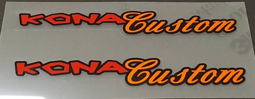 Kona custom decals - kona,