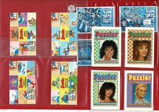 NESTLE CEREAL TRADE CARDS - DAYS OUT, PUZZLER MAGAZINES, HUNGER PUZZLES (RM18)