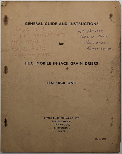 General guide instructions - general,