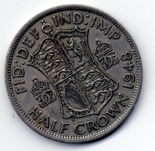 1948  Half Crown George VI 2/6
