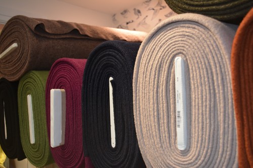 Merino wool plain - merino, coloured