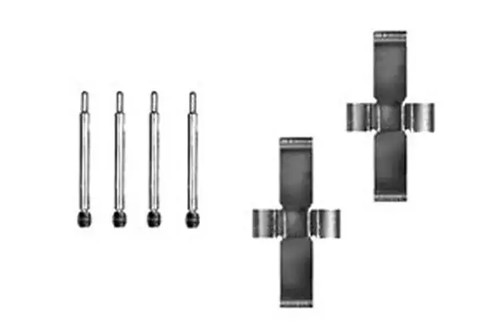 Brake pad fitting - kit, pfk73