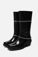 £90 ZARA WOMAN LEATHER ANKLE