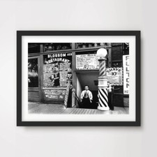MENS BARBER SHOP VINTAGE BLACK