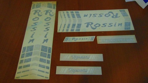 Rossin vintage nos decalset - rossin,
