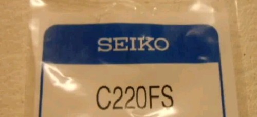 Genuine seiko c220fs - genuine, 22mm